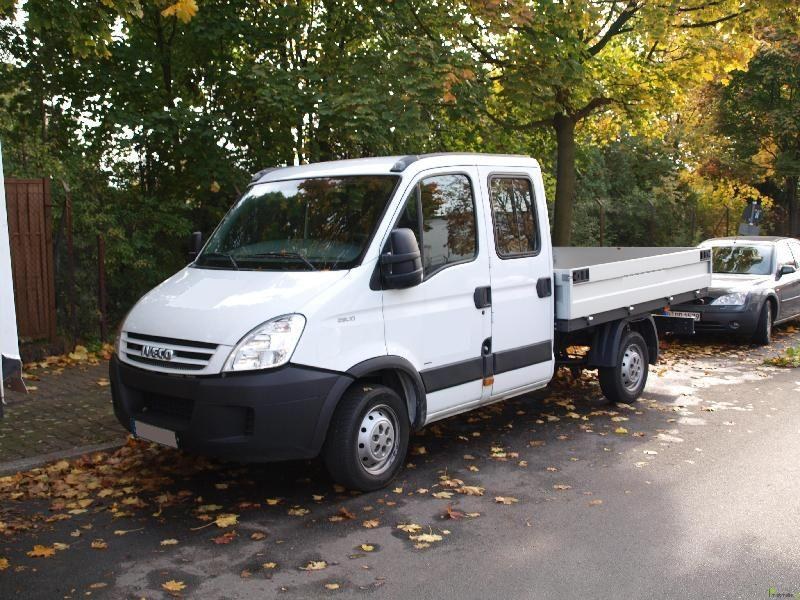 Transporter, LKW, 6 Sitzer, Doka, Pritsche, Iveco, Daily, Berlin, Umzu mieten