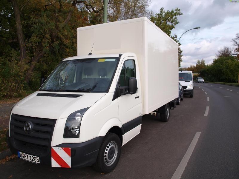 Transporter, LKW, VW, Crafter, 3,5 to., Koffer, Berlin, Ladebordwand mieten