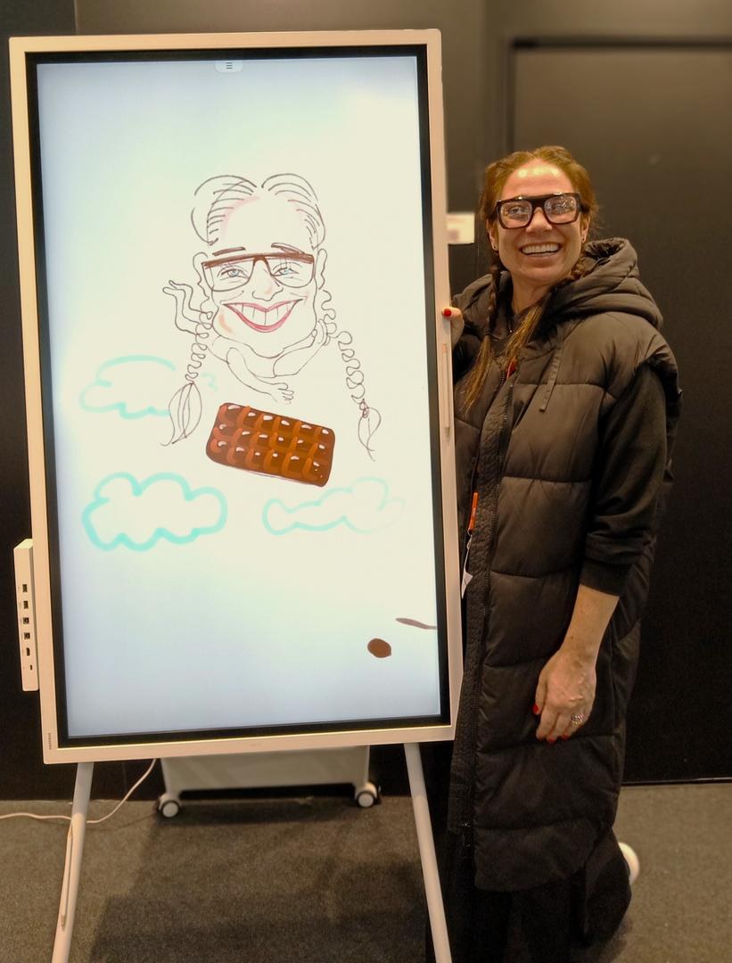 Schnellzeichner Karikaturist - Karikaturen digital oder Kohlezeichnung buchen in Koblenz