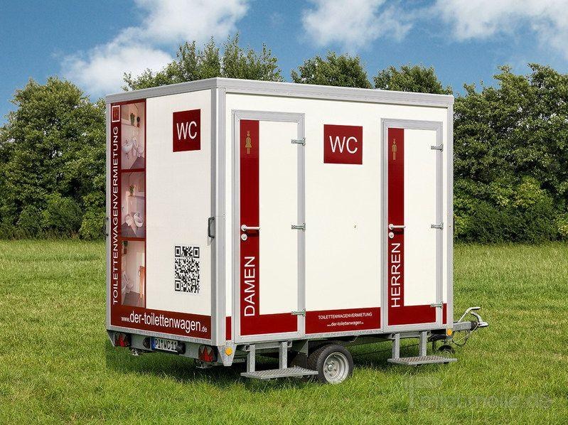 Toilettenwagen / Miettoilette / WC Anhänger mieten in Kummerfeld – 2