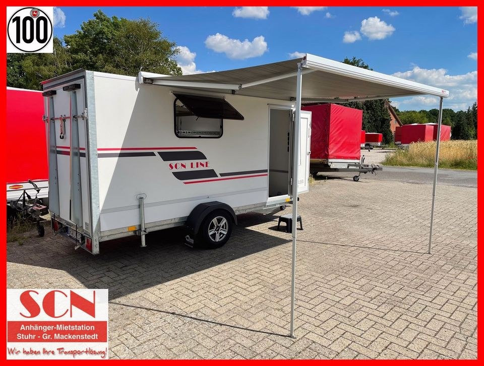 Motorradanhänger Bett 1300kg mieten bei SCN Anhänger-Mietstation
