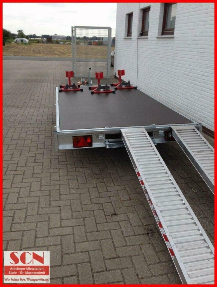 Motorradanhänger 2000kg 330x180 cm 1 3 mieten in Stuhr – 3