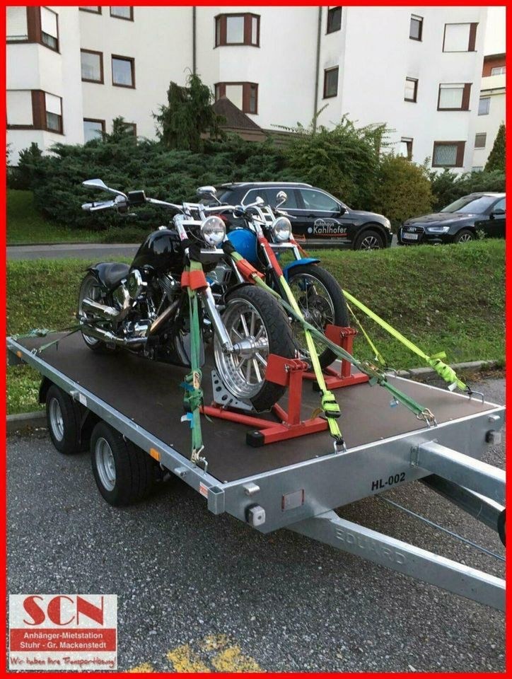 Motorradanhänger 2000kg 330x180 cm 1 3 mieten in Stuhr – 4