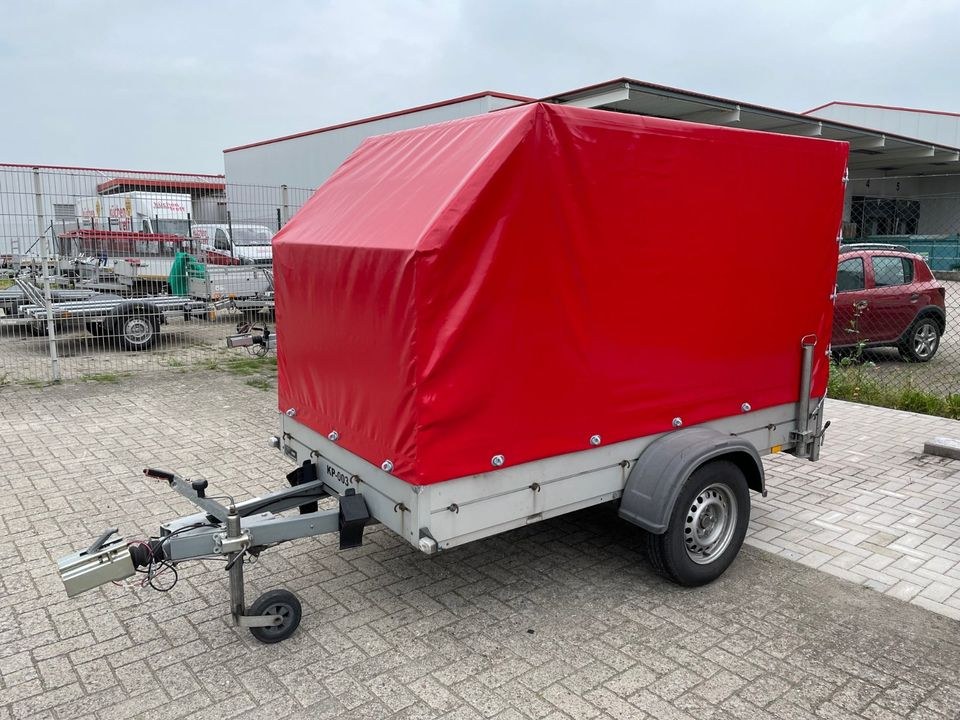 Anssems Anhänger m Plane 1000kg 250x125x150 cm mieten in Stuhr
