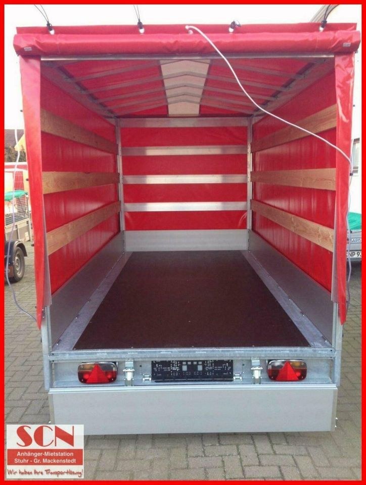 Anhänger Eduard 2000kg 356x180x180 cm 100km h mieten in Stuhr – 4