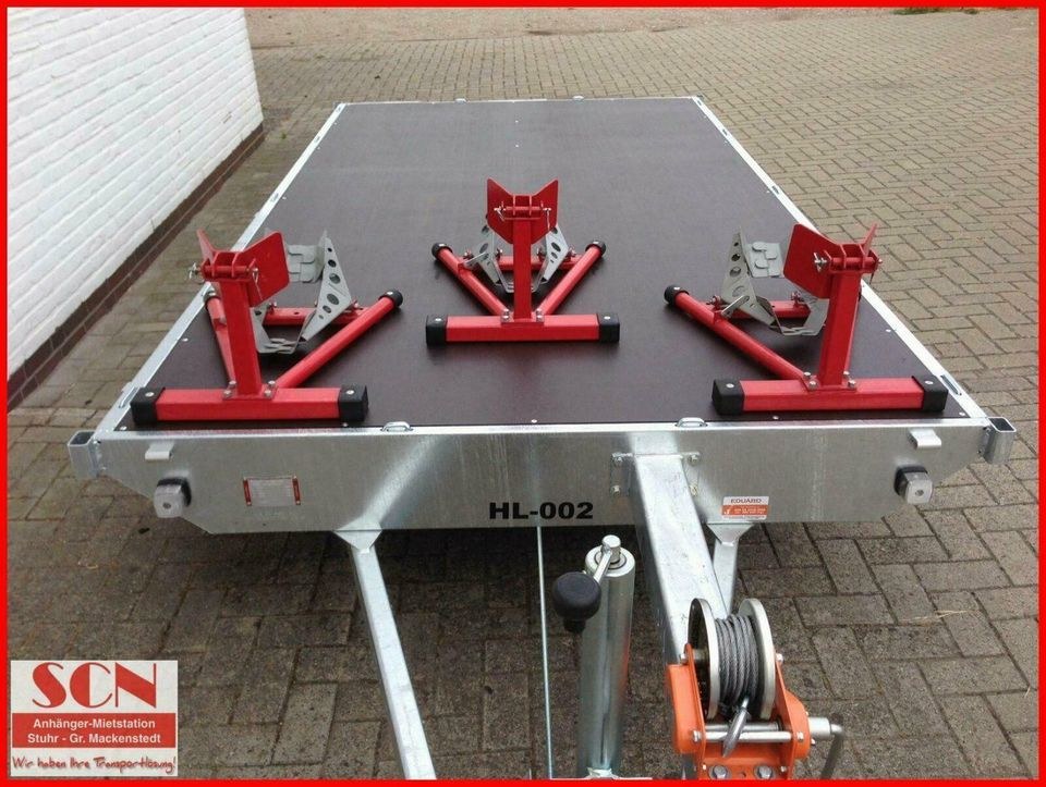 Motorradanhänger 2000kg 330x180 cm 1 3 mieten in Stuhr – 2