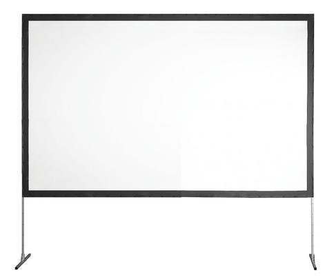 Mobile Leinwand 2,80m x 1,60m, Auf- oder Rückprojektion, 16:9