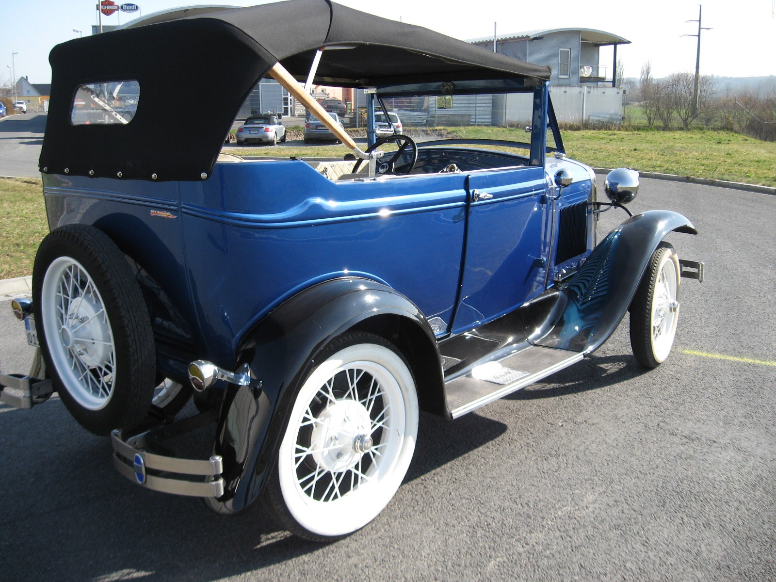 1930 Ford Model A "Betsy" als Hochzeitsfahrzeug – 4