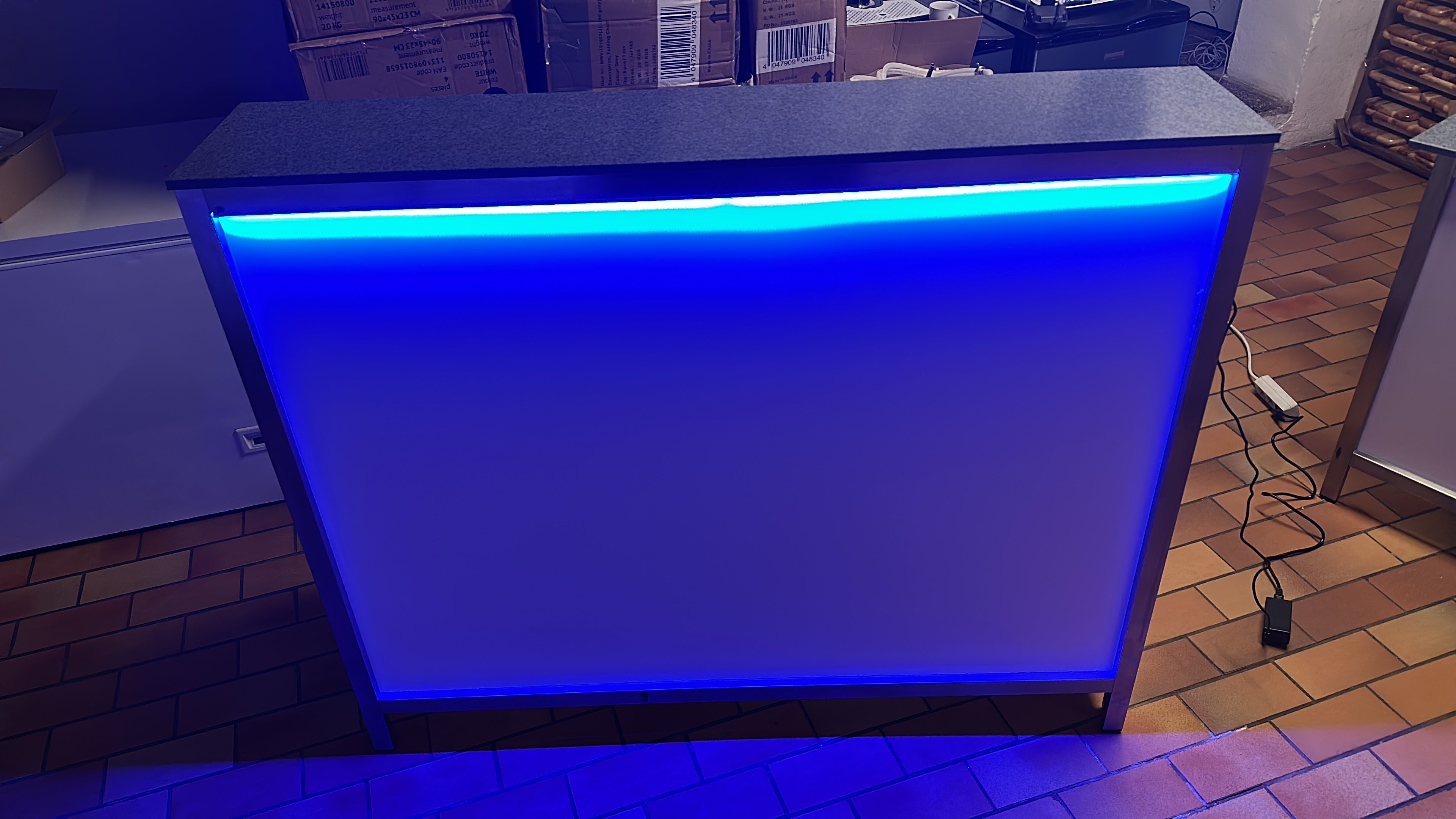 LED Theke / Klapp Theke / Mobile Gastro Theke / DJ Tisch – 4