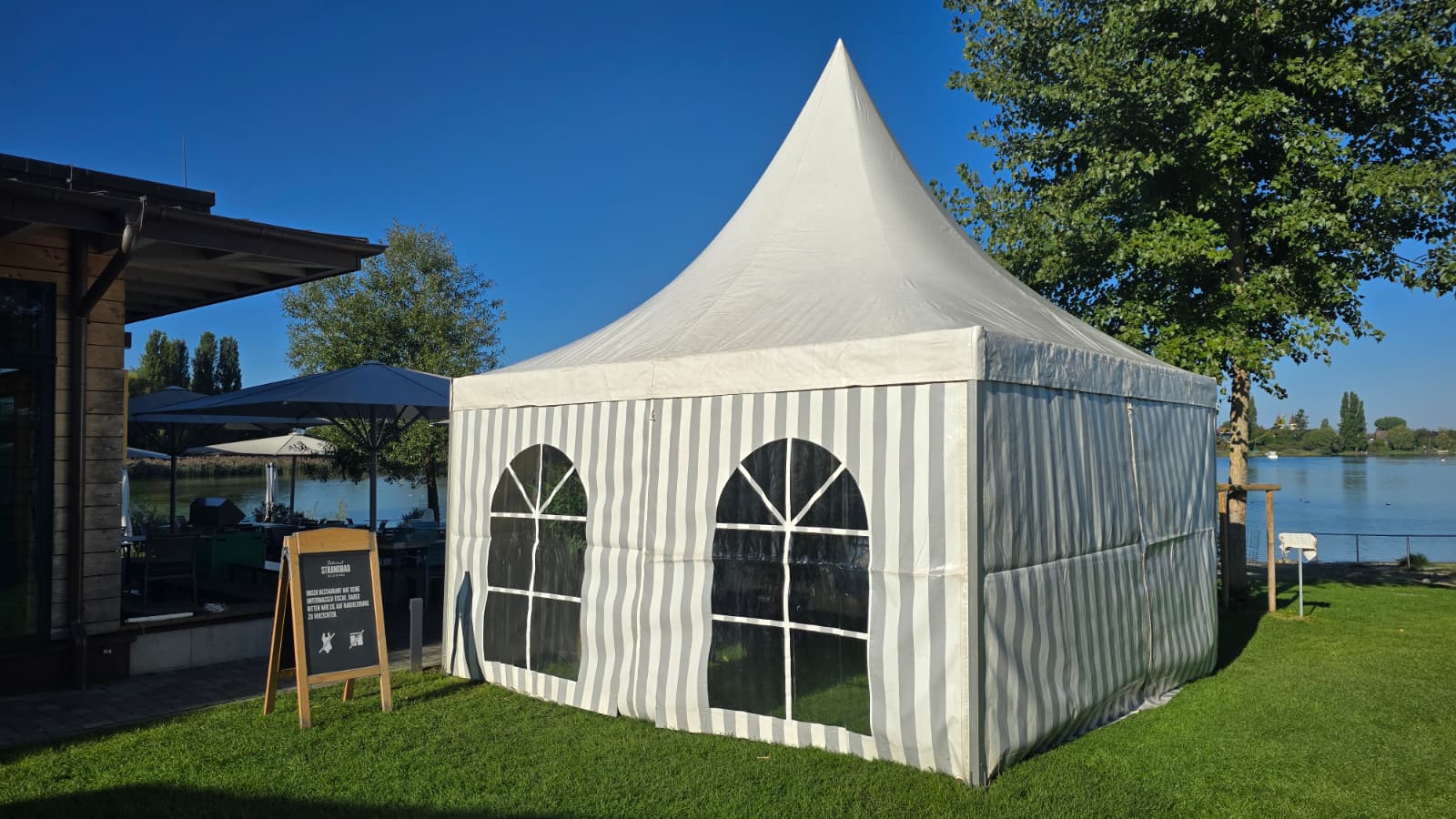 Pagode / Pagodenzelt / Zelt - 4x4m / 5x5m / 6x6m