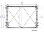 Prolyte Arc Roof 6x4m Rundbogendach inklusive Dachplane – 3