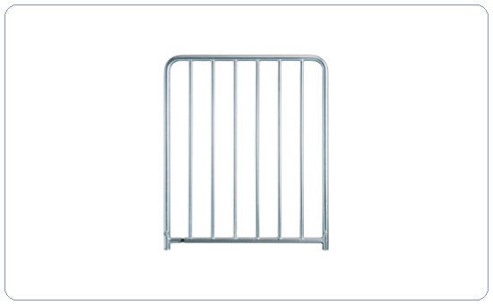Nivtec-Stabsicherheitsgeländer, Höhe 110 cm, 85 cm / 185 cm Rastermaß