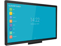 Clevertouch IMPACT Plus 86" 4K TFT LCD-Display mit Hubmast – 2