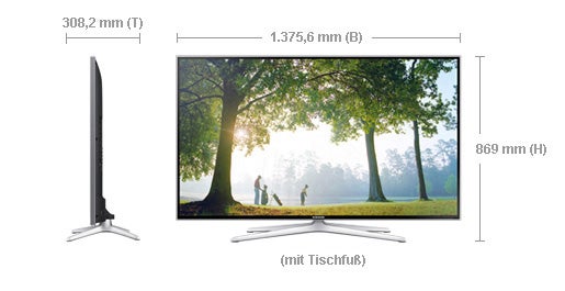 Samsung 65" FullHD LED-Display inkl. Media Player