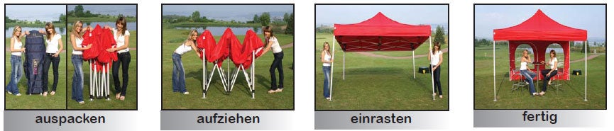 Ecotent Profiline Pavillon 3x3 Meter