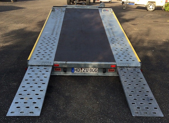 Autotransporter Böckmann, auch für Sportwagen geeignet - mit mech. Seilwinde bis 800kg - 3000kg Gesamtgewicht – 2