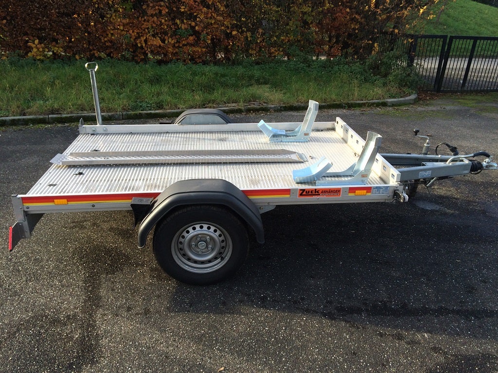Motorradanhänger für bis zu 2 Motorräder - Auch für den Quad Transport geeignet 1000kg Gesamtgewicht