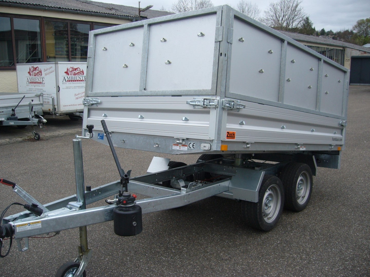 Rückkipper Hochlader Tandem, 2000 kg – 4