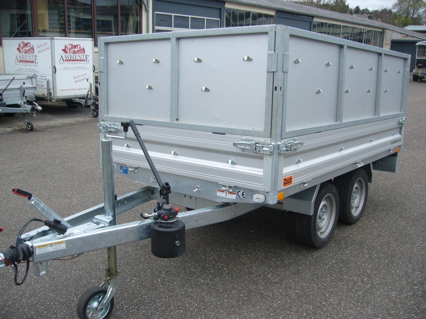 Rückkipper Hochlader Tandem, 2000 kg – 3