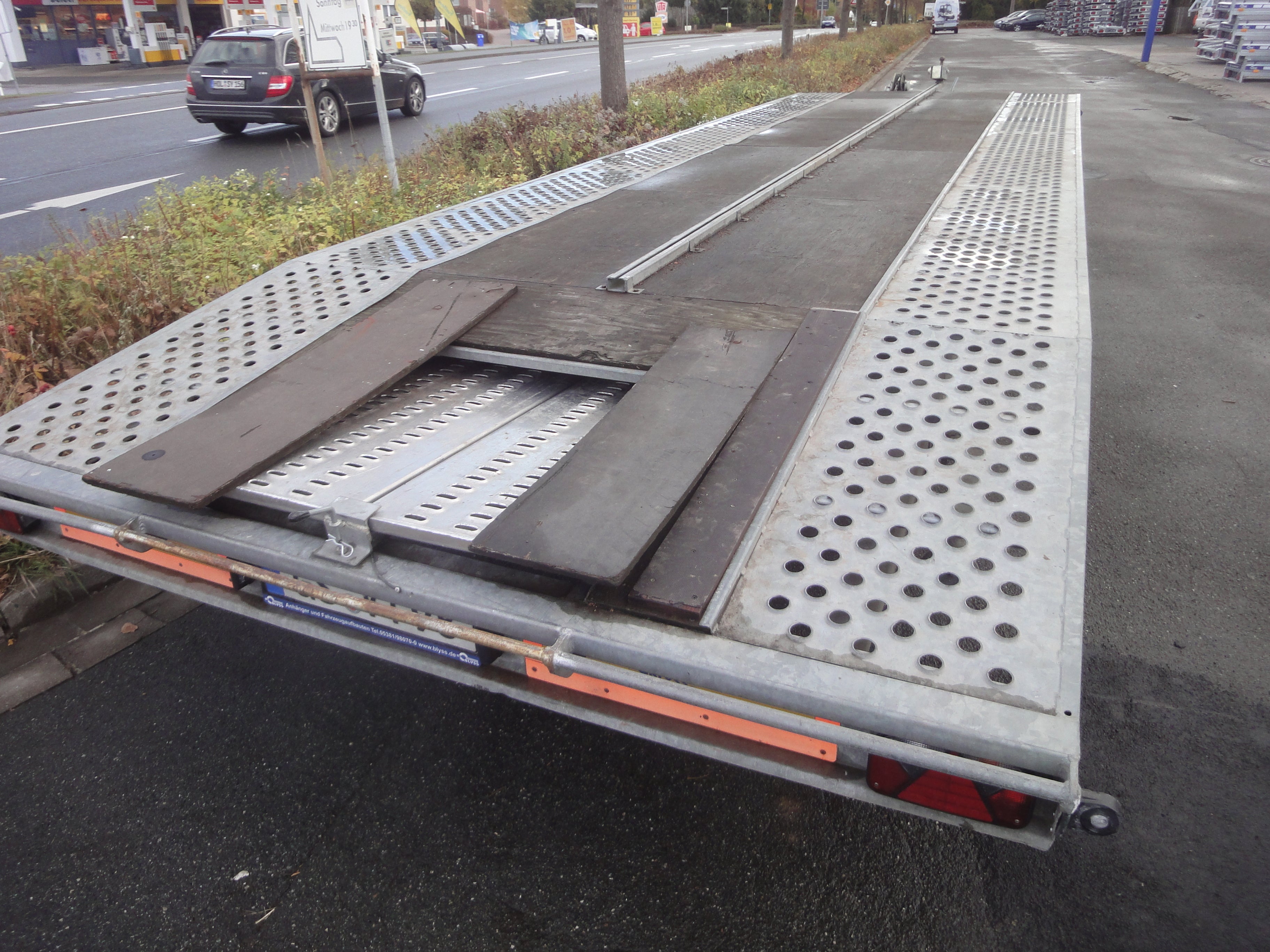Autotransporter Anhänger für 2 Autos 860x250cm 3500kg zGG Anhänger mieten – 4