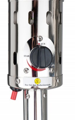 Heizpilz * Terrassenheizstrahler * Gasheizer * Heizstrahler – 3