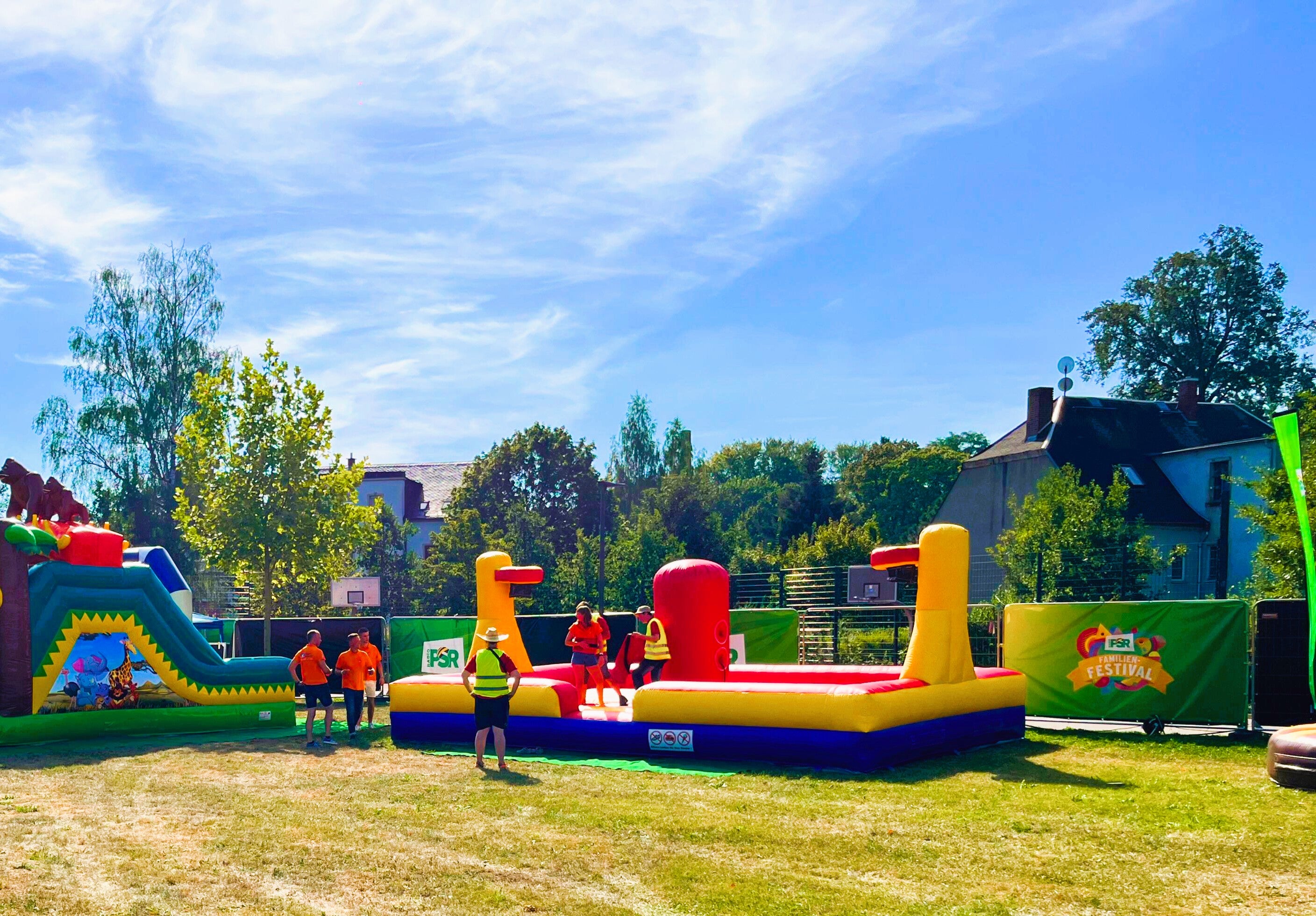 Bungee Basketball - Basketball- Bungeerun 8x6m - Teamevent Spaß – 4