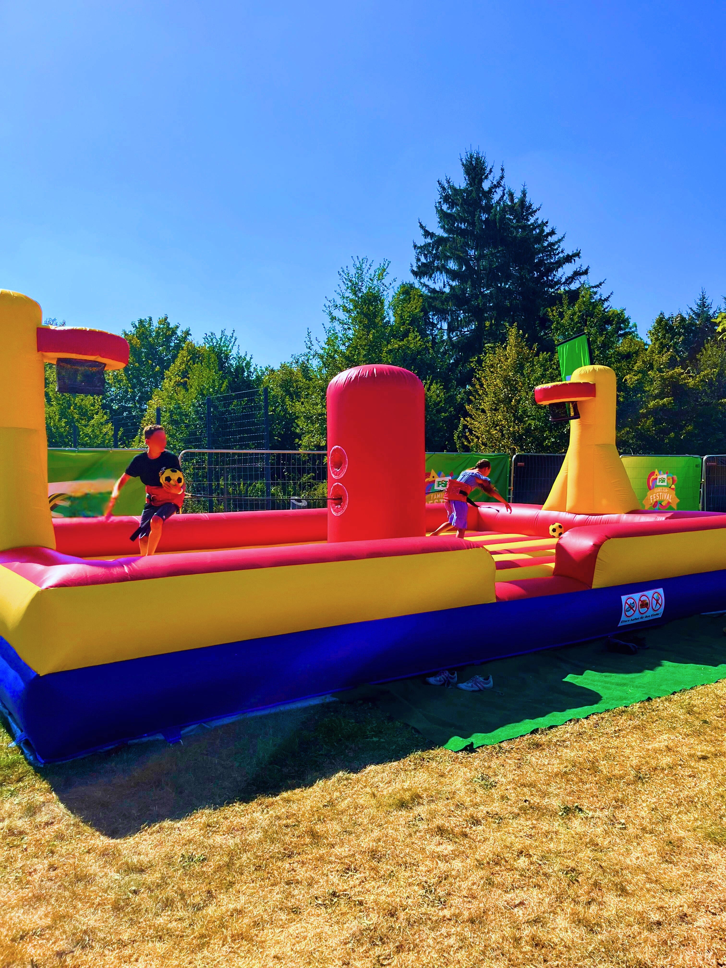 Bungee Basketball - Basketball- Bungeerun 8x6m - Teamevent Spaß