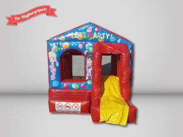 Mini-Hüpfburg mit Rutsche 4x3m - vielfältige Motivauswahl-Selbstabholer Special – 3