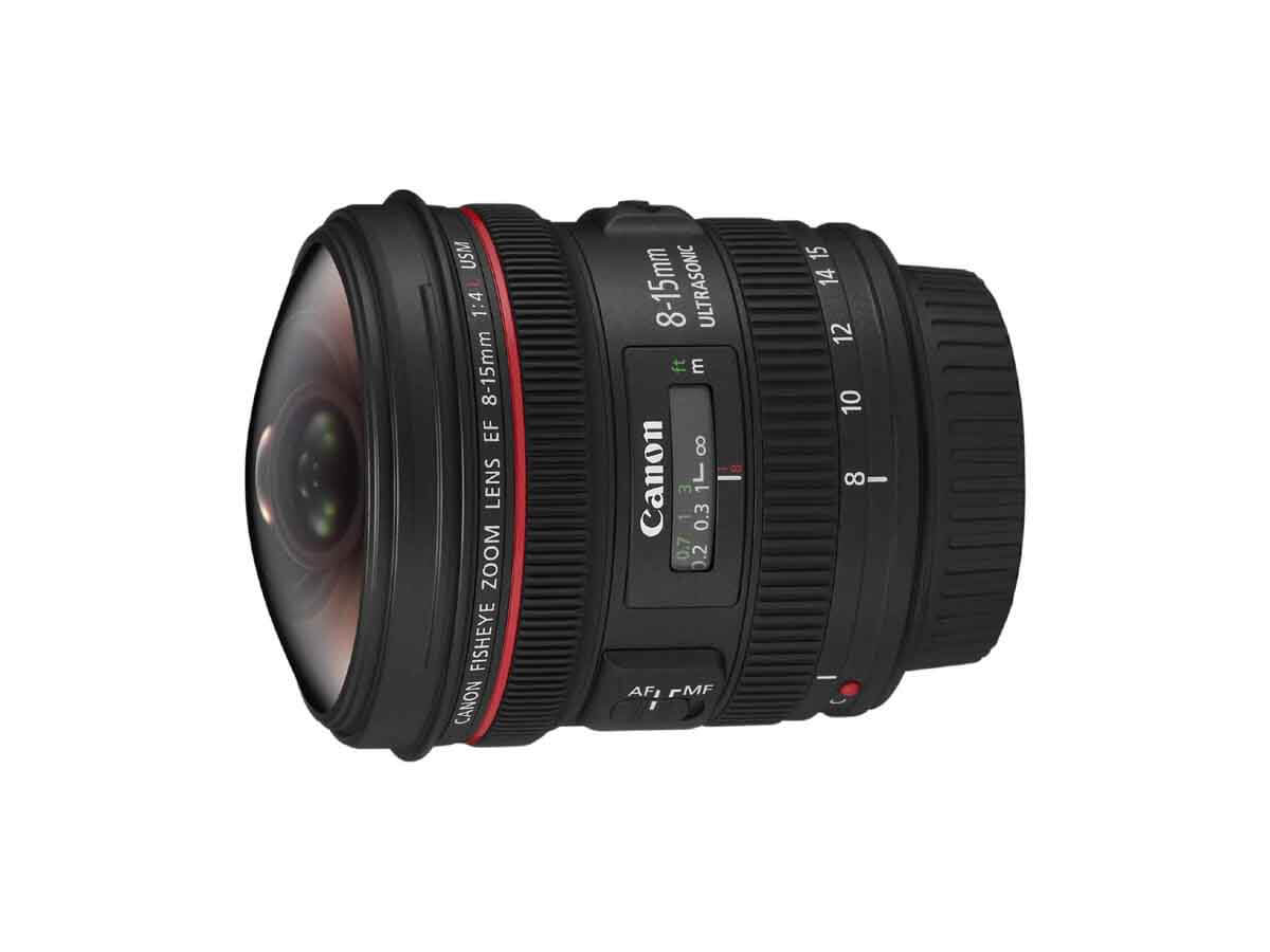 Canon EF 8-15mm f/4L Fisheye USM mieten – Versand deutschlandweit, ab 16 €/Tag