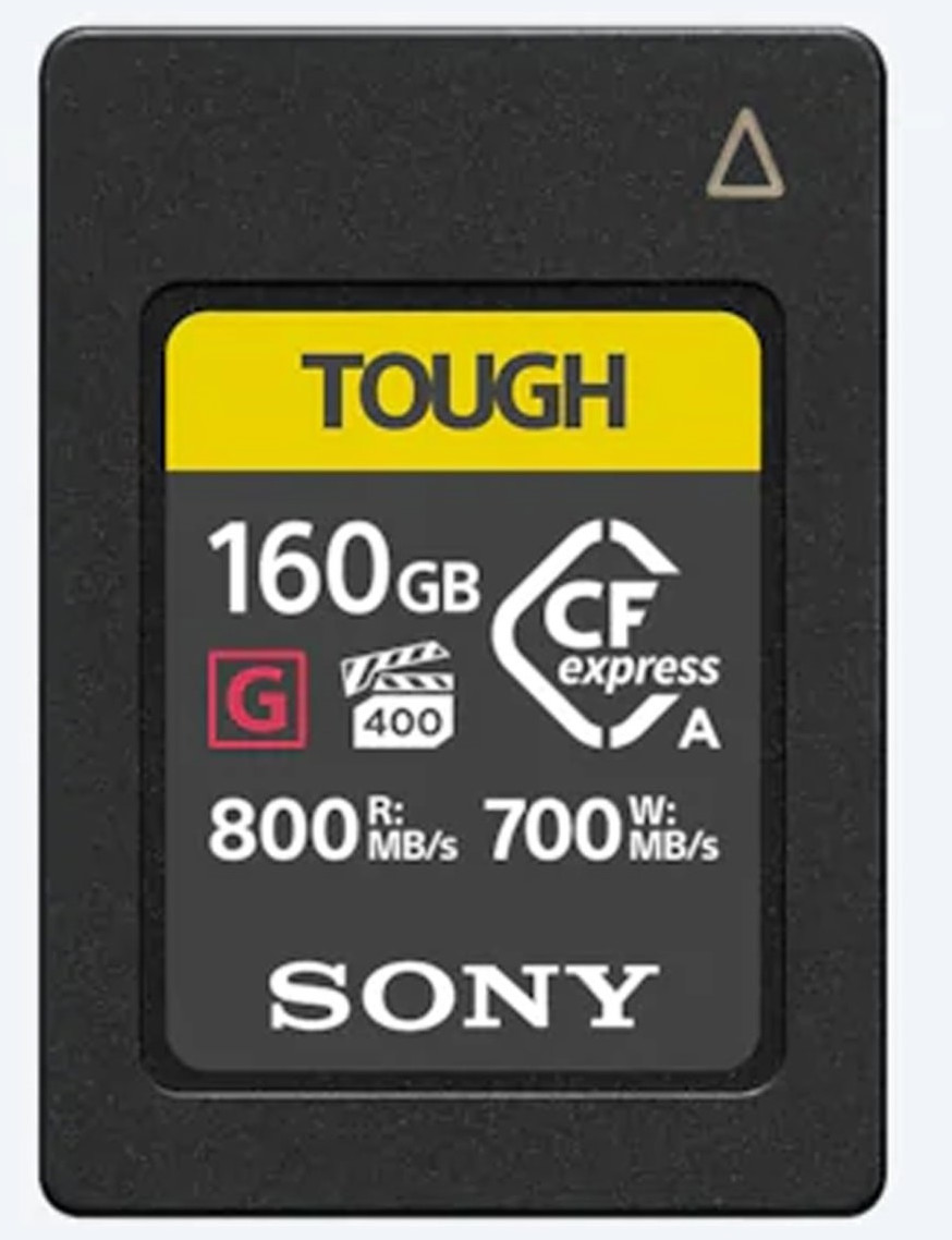 Sony Tough CFexpress Typ A 160 GB mieten – Versand deutschlandweit, ab 16 €/Tag