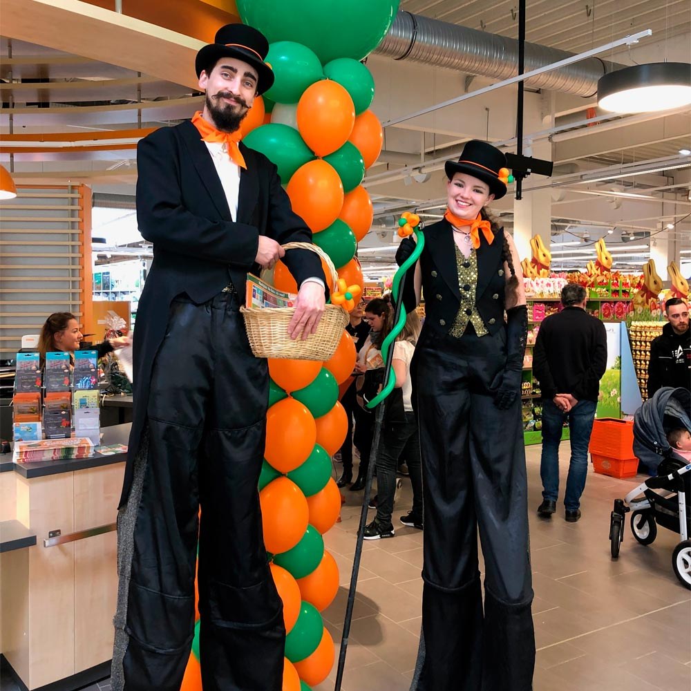 Stelzenläufer mieten in Glauchau bei Sound Events – 2