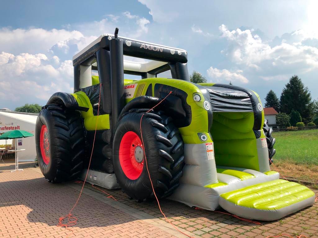 Hüpfburg Traktor XXL mieten in Glauchau bei Sound Events