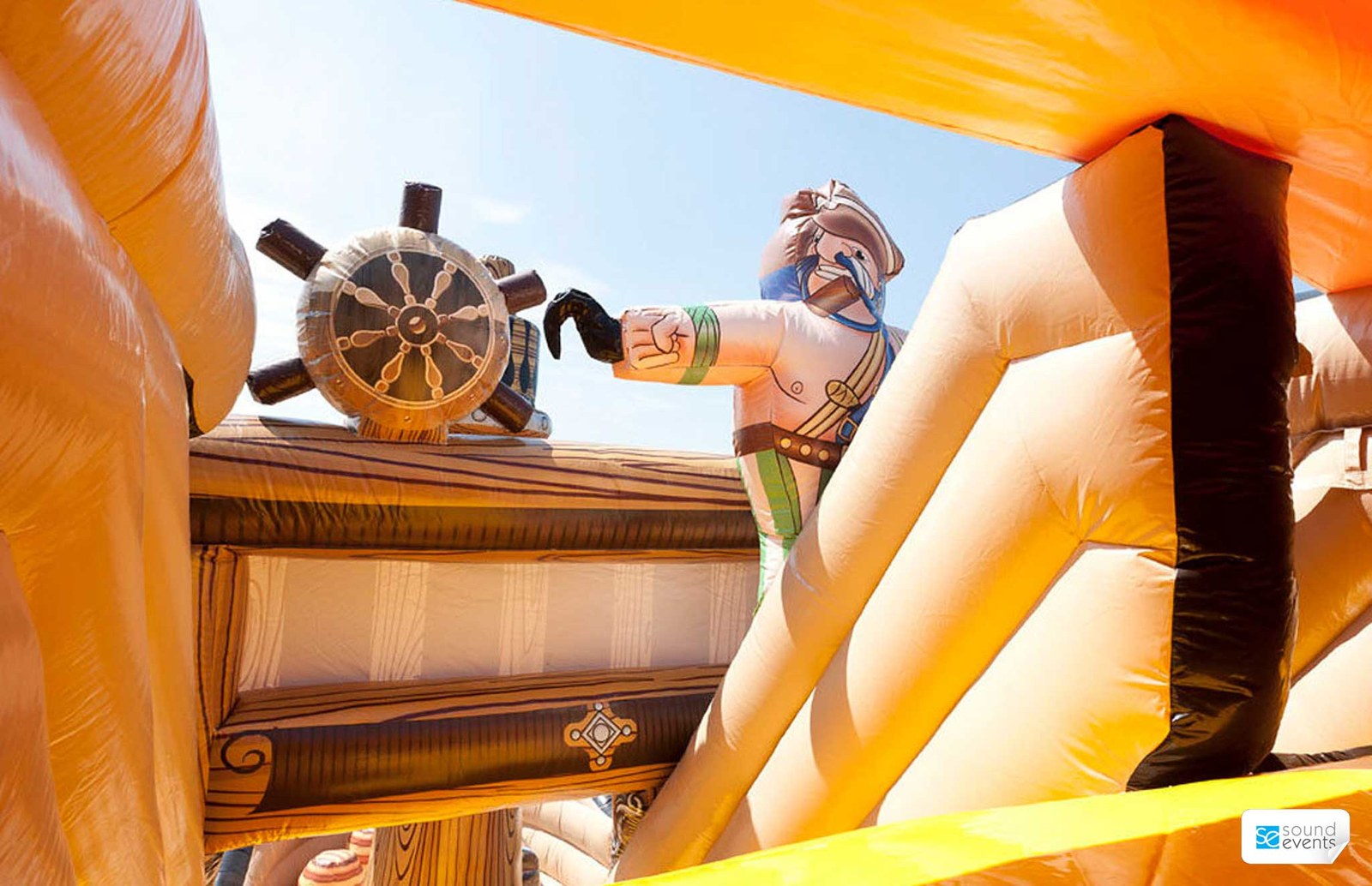 Riesenrutsche Piratenschiff mieten in Glauchau bei Sound Events – 3