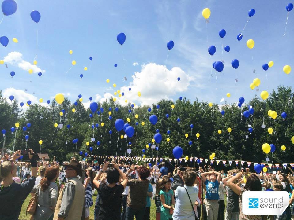 Luftballon Massenstart mieten in Glauchau bei Sound Events