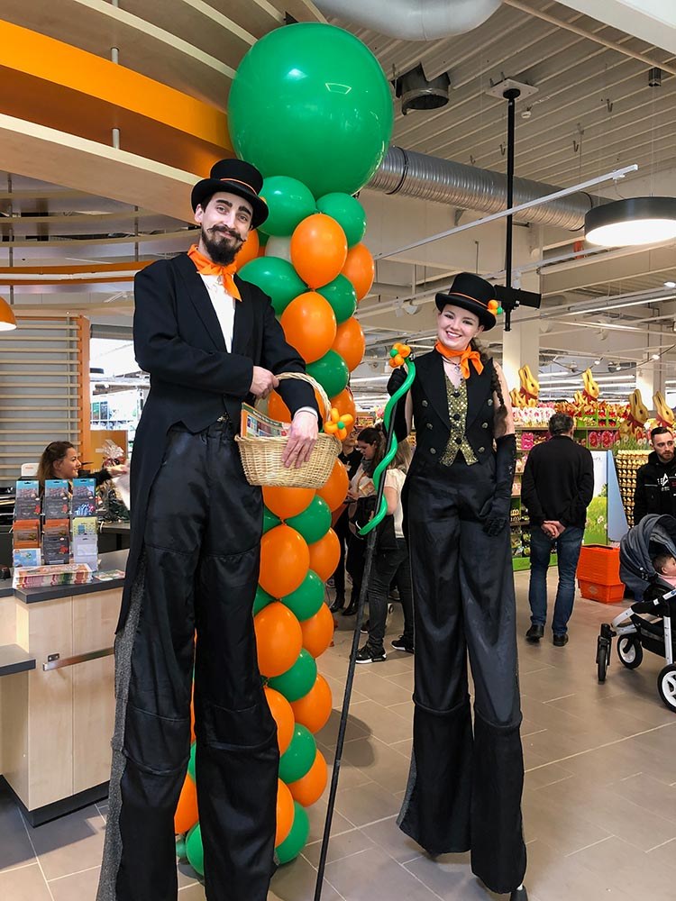 Stelzenläufer mieten in Glauchau bei Sound Events