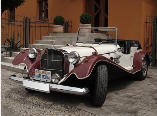 Mercedes Benz Roadster Replica 1939 mieten in Leipzig