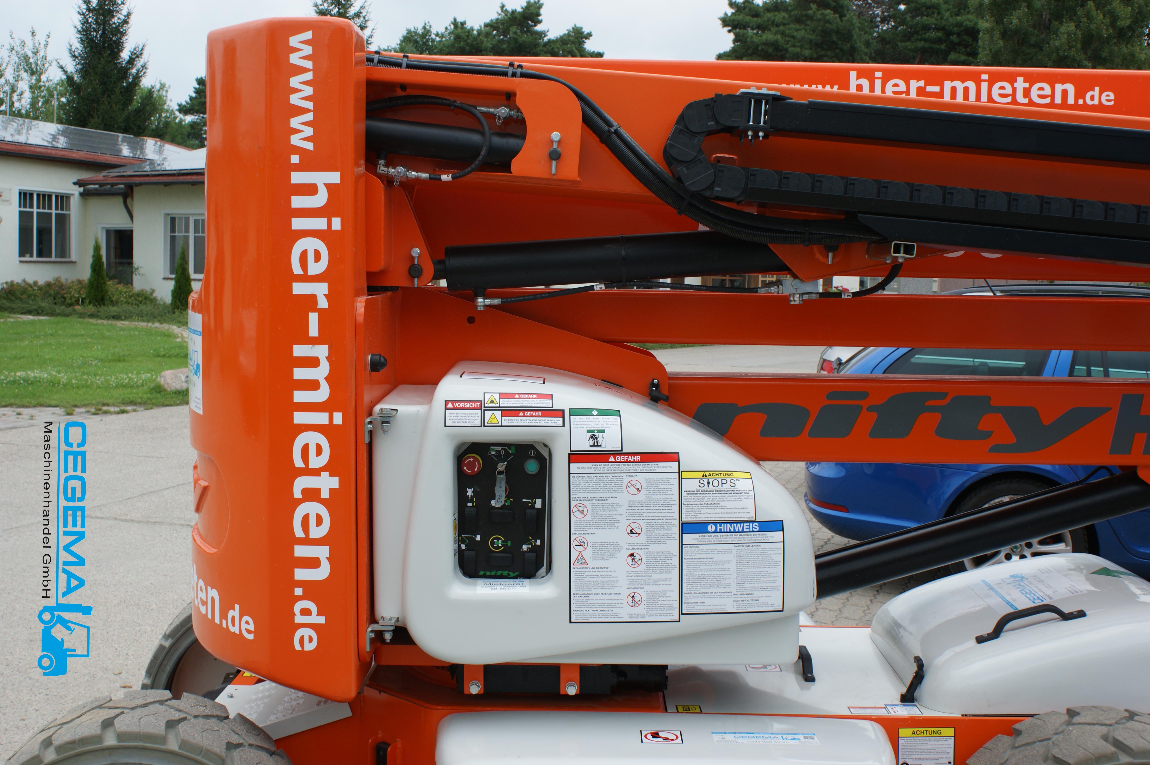 Arbeitsbühnen - Scheren - Gelenke - LKW - Anhänger - Teleskop - Diesel und Elektro – 3