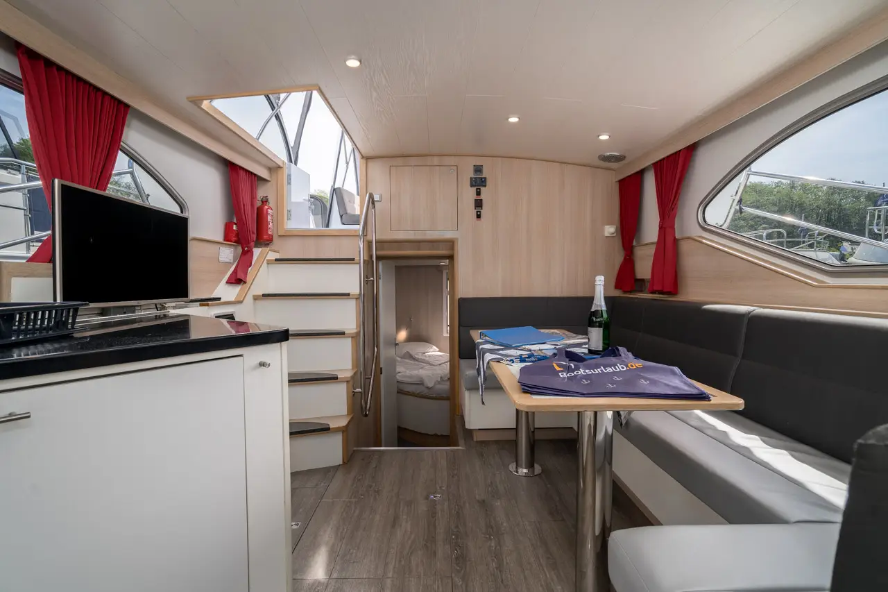 Hausboot Schulz 40 Max „Annette“ mieten – 6 Personen, ab Waren (Müritz) – 5