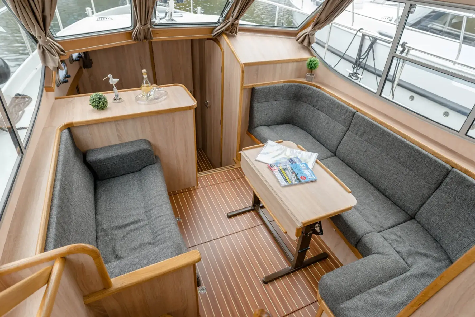 Hausboot Gruno 35 Excellent Typ 3 „Brandenburg“ mieten – 4 Personen, ab Waren (Müritz) – 4