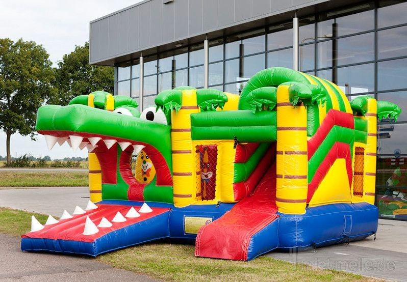 Hüpfburg Krokodil Multiplay mieten in Selfkant
