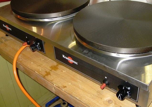 Doppel Crepêsplatte Gas – 2