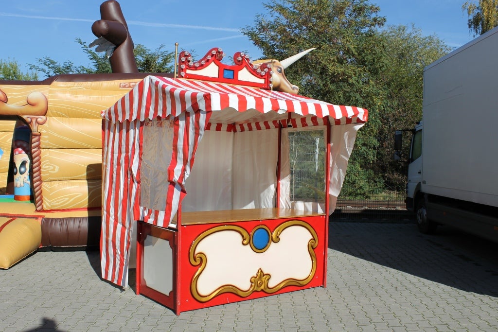 Nostalgie Marktstand geschlossen