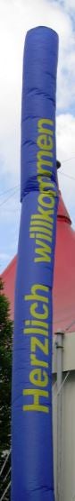 Skytube Herzlich Willkommen blau – 2