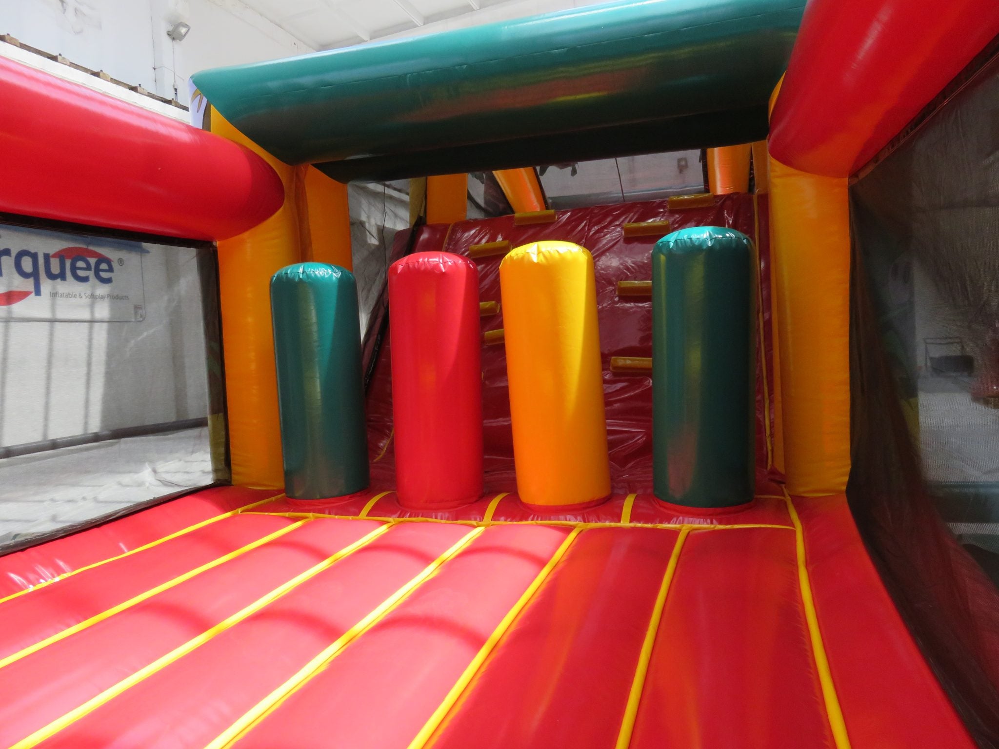 Hindernisbahn Jungle-Run Hüpfburg – 4
