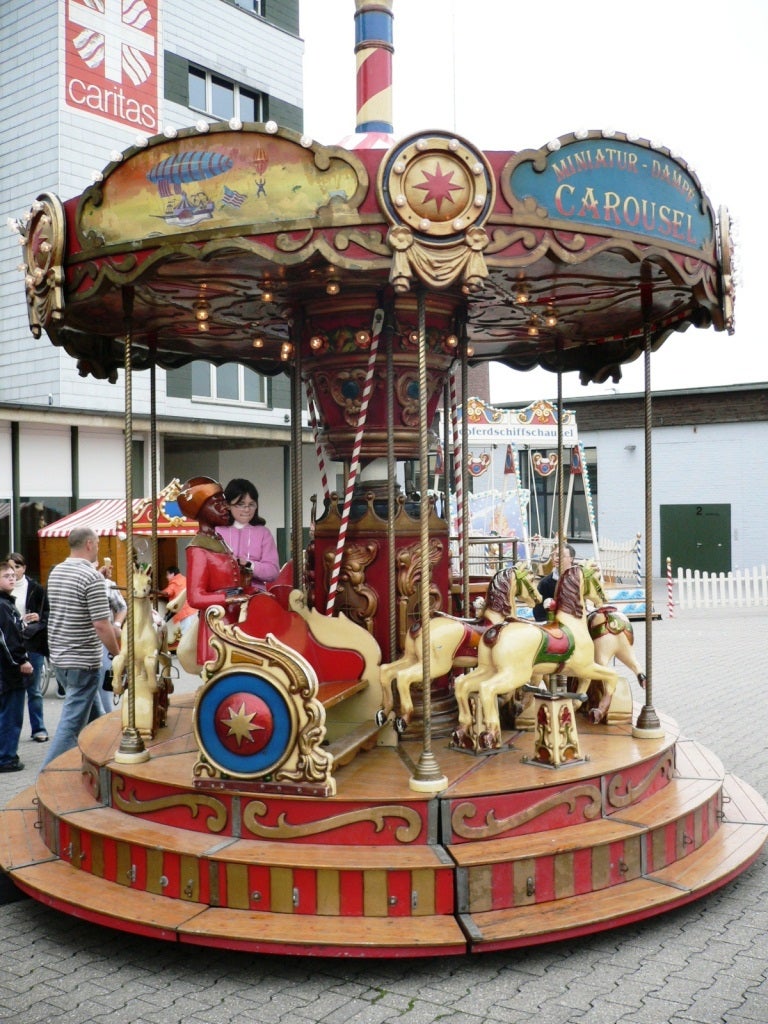 Miniatur Dampfkarussell 1886 – 3