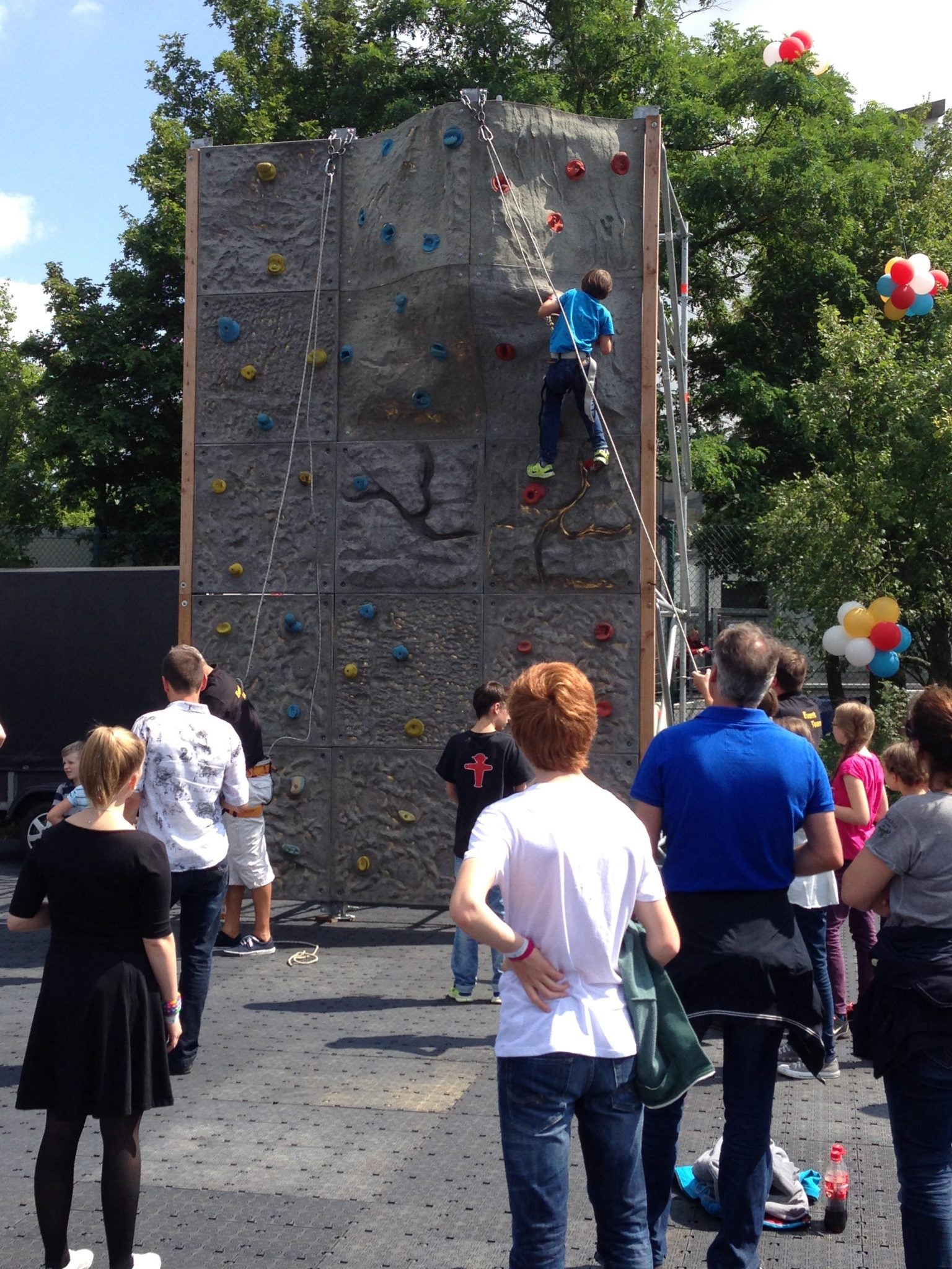 Kletterwand Großer Fels