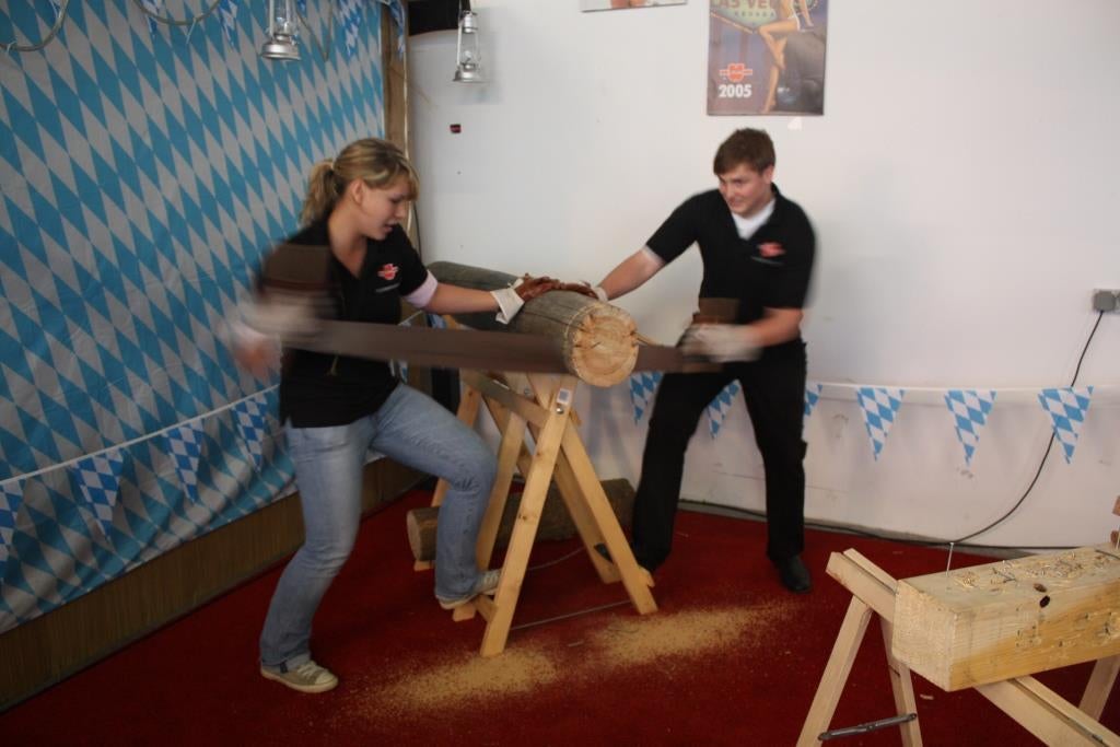 Baumstammsägen – 3