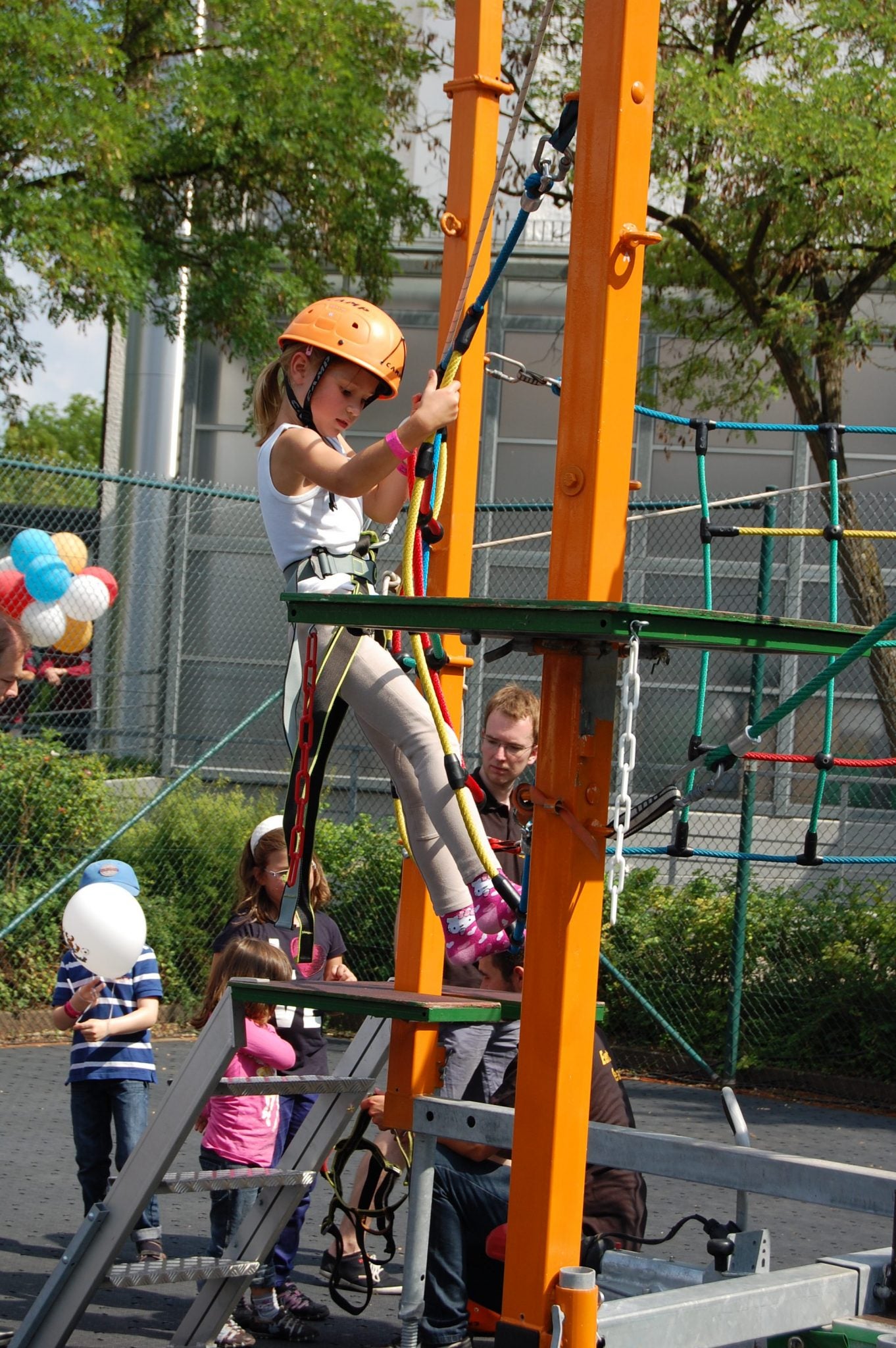 Kinder Niedrigseilgarten – 3
