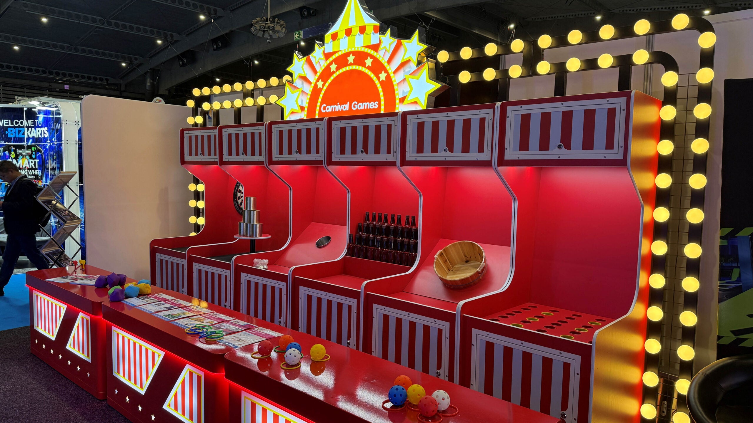 Carnival Games exklusive Jahrmarkt Spiele Dosenwerfen Spielstände – 2