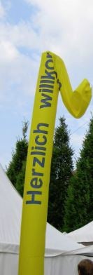 Skytube Herzlich Willkommen gelb – 3